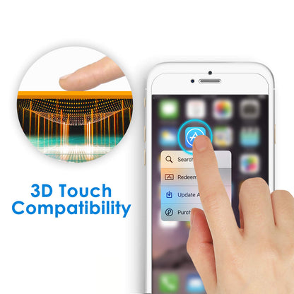 JETech Screen Protector for iPhone 7/8, 4.7-Inch, Tempered Glass Film, 2-Pack