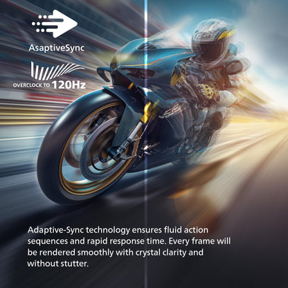 Philips 221V8LB 22 inch Class Thin Full HD (1920 x 1080) Monitor, 100Hz Refresh Rate, VESA, HDMI x1, VGA x1, LowBlue Mode, Adaptive Sync, 4 Year Advance Replacement Warranty