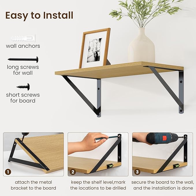 Fun Memories Deep Floating Shelves