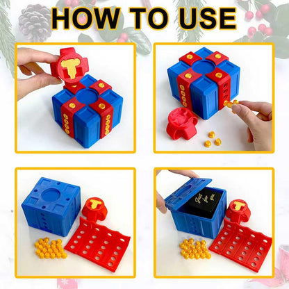 Shelprojsu Funny Valentines Day Gifts/Prank Box with Finger Gift Box/Surprise Box with Finger/Annoying 3D Printed Screw Gifts Boxes Ideal Gift for Lovers Birthday,Christmas,Halloween (Color/E)