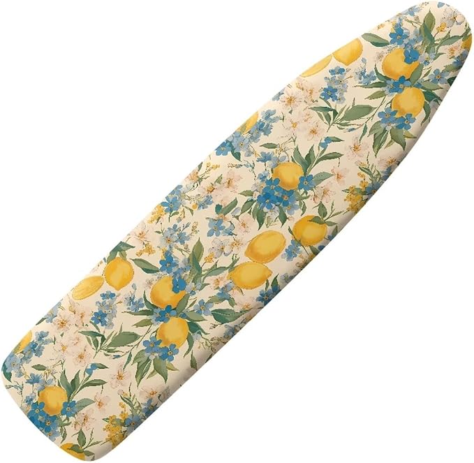 Flower Lemon Ironing Board Covers Fits Standard Sizes Ironing Board Protector