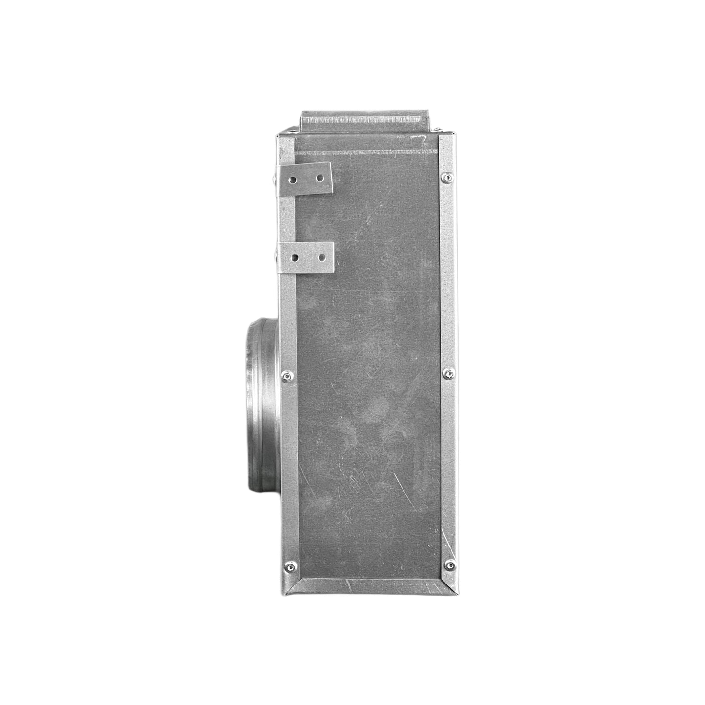BUILDMART - 24" Plenum Box for [24" Linear Slot Diffuser - (2 Slot) Double Slot] Premium Insulated Galvanized Sheet Metal Plenum Box for Heating and Cooling - Texas Buildmart