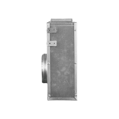 BUILDMART - 24" Plenum Box for [24" Linear Slot Diffuser - (2 Slot) Double Slot] Premium Insulated Galvanized Sheet Metal Plenum Box for Heating and Cooling - Texas Buildmart