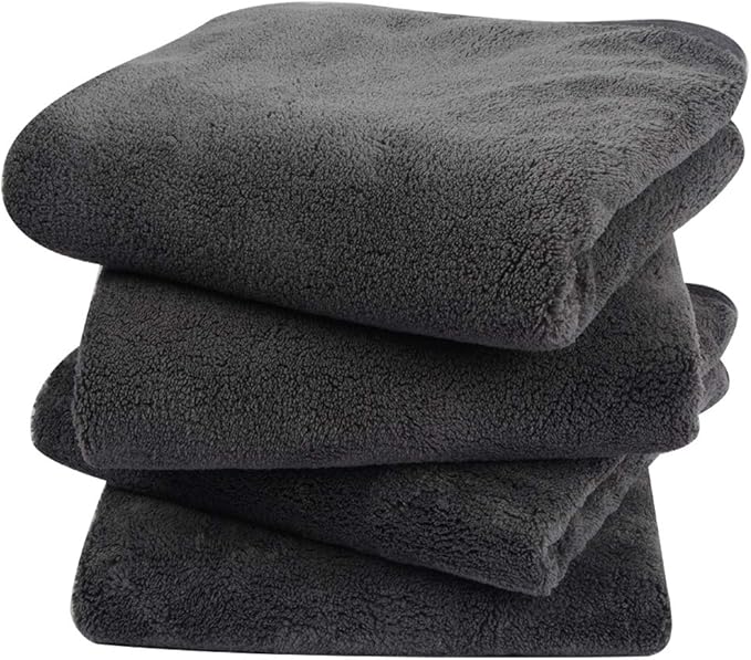 KinHwa Microfiber Bathroom Hand Towel Gym Towels Ultra Soft Super Absorbent