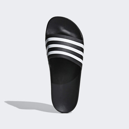 adidas Unisex Adilette Aqua Slides, Core Black/Cloud White/Core Black, 9 UK