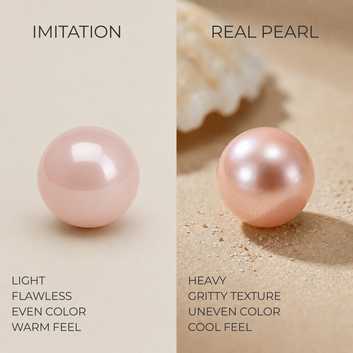 The Pearl Source Real Pearl Pendant Necklace for Women, 14K Gold Plated 925 Sterling Silver, Genuine AAAA Cultured Freshwater Pearl, 8mm Pink Pearl Necklace with 16-20 Inch Adjustable Chain