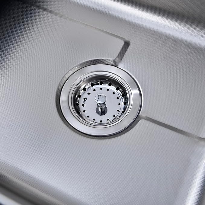 Kitchen Sink Strainer and Stopper Combo Basket Replacement
