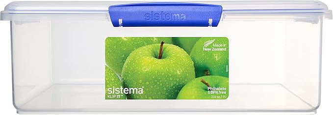 Sistema KLIP IT Food Storage Container, 7 L, Airtight & Stackable