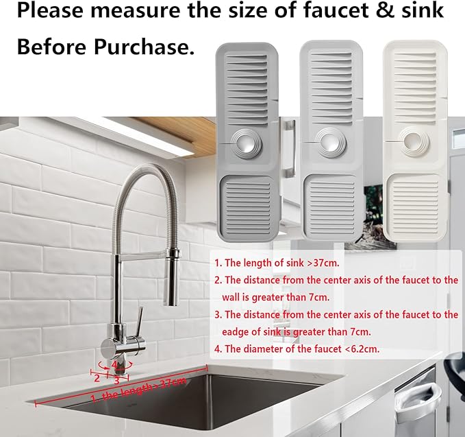 Kitchen Sink Splash Guard Sponge Holder