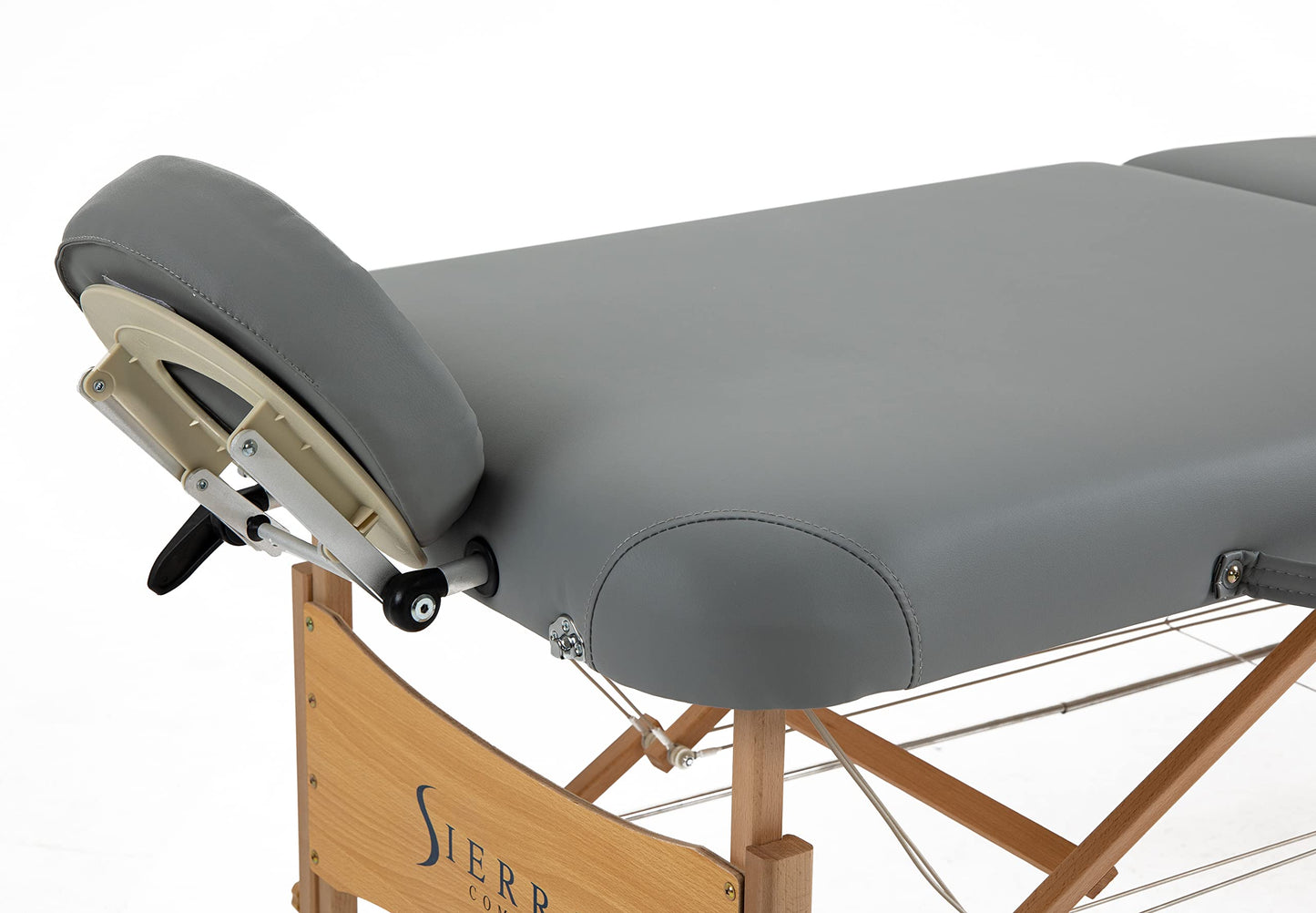 Sierra Comfort Premium Wide Portable Massage Table, SC-601 (Gray)