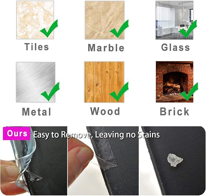 Clear 100% Silicone Edge Protector