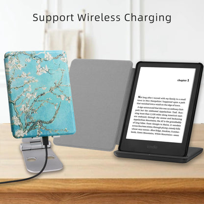 WALNEW Case for 6.8” Kindle Paperwhite 11th Generation (Model No. M2L3EK & M2L4EK), Premium Lightweight PU Leather Cover Protective Case with Auto Sleep/Wake
