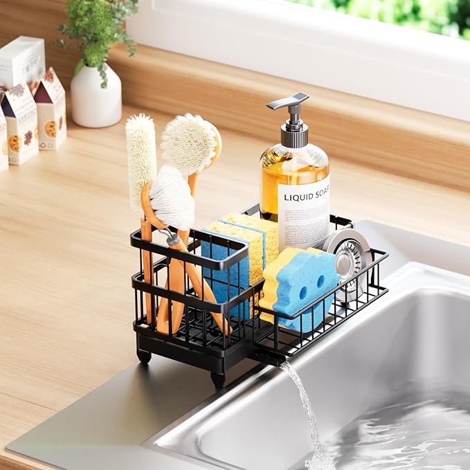 Consuemst Sponge Holder for Kitchen Sink