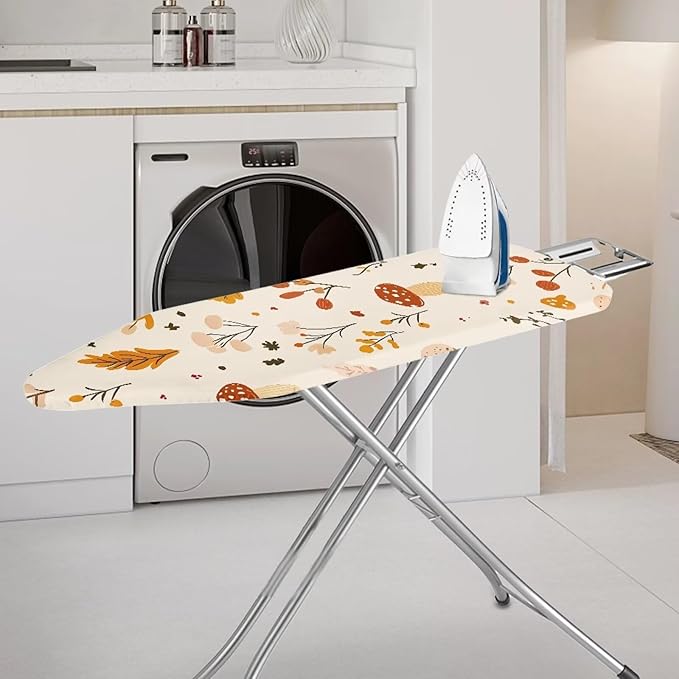 Iron Board Pad, Elastic Edge Ironing Board Cover, Full Size Scorch Resistant