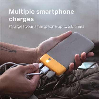 BioLite, Charge 20 PD, 6,000 mAh Multiple Device Portable Power Bank, 18 W USB-C in/Out and USB-A Out