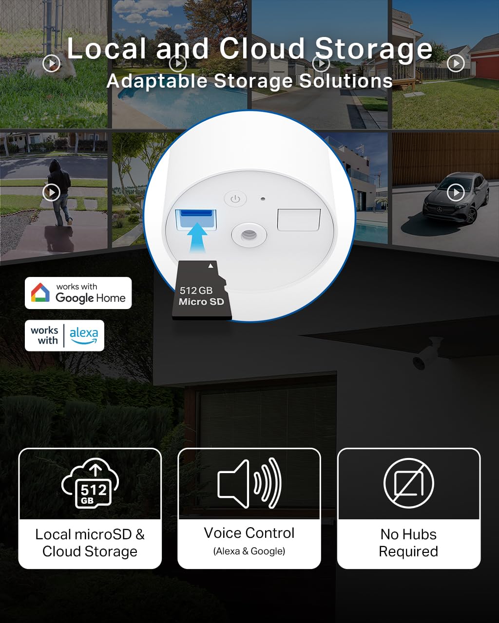 Tapo TC82 2K Battery Security Camera Outdoor Wireless, Indoor & Outdoor CCTV Camera, Colour Night Vision, No Monthly Fee, AI Detection, IP65, 180-Day Battery Life, Works with Alexa & Google