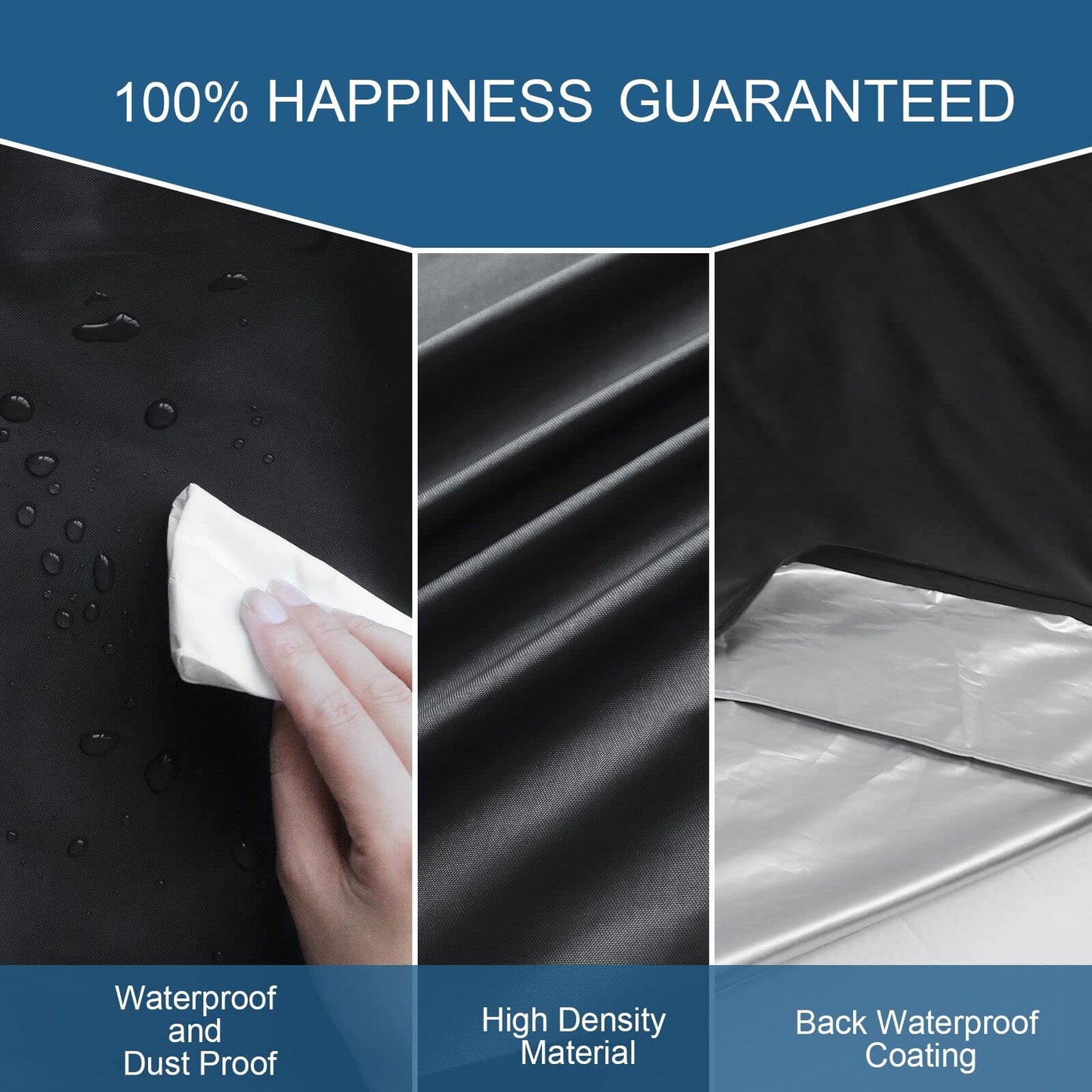 Mattress Bags for Moving and Storage Twin Size, Waterproof Mattress Protector Mattress Cover with Heavy Duty Handles, Strong Zipper, Reusable Thick Moving Supplies & Moving Bags, Black