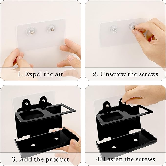 2Pack Electric Toothbrush Holder Wall Mounted, Electric Toothbrush Cord