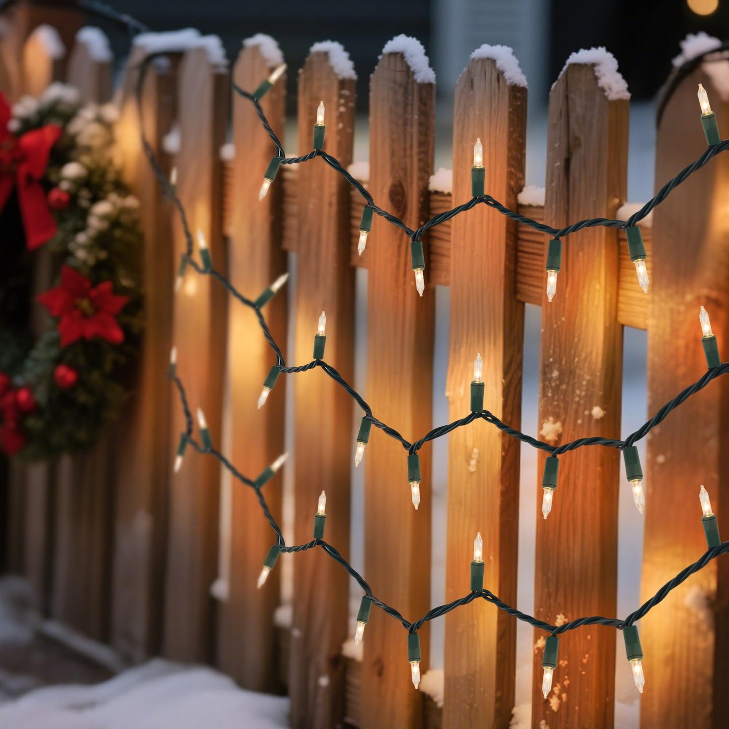 Watereem Clear Christmas String Lights, 100 Count, Incandescent Mini Christmas Lights, Connectable Xmas Tree Light for Indoor Outdoor Garland Birthday Holiday Wedding Festival Party