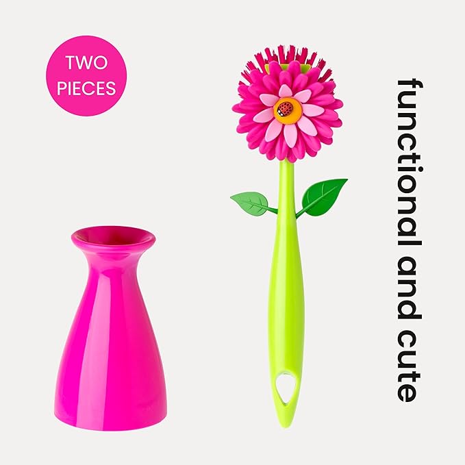 Vigar Flower Power Dish Brush