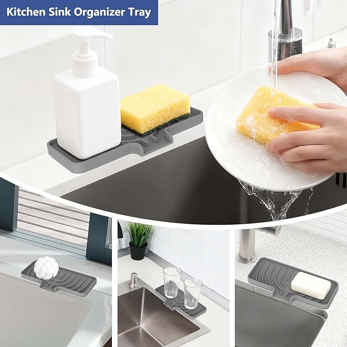 Silicone Sponge Holder for Kitchen Sink
