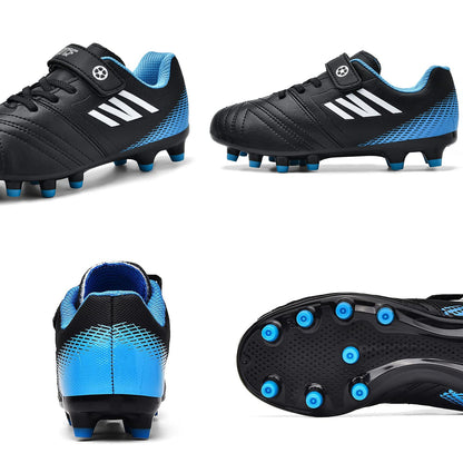 Boys Football Boots Shoes Kids Girls FG/AG Soccer Athletics Sport Shoes Training Shoes Running Shoes Teenager Indoor Outdoor Football Shoes Sneakers for Unisex