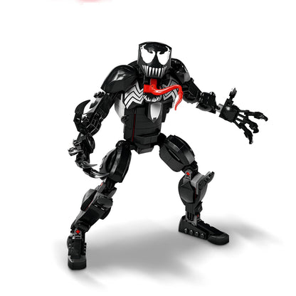 LEGO 76230 Marvel Venom Figure, Fully Articulated Super Villain Action Toy, Spider-Man Universe Collectible Set, Alien Toys for Boys and Girls