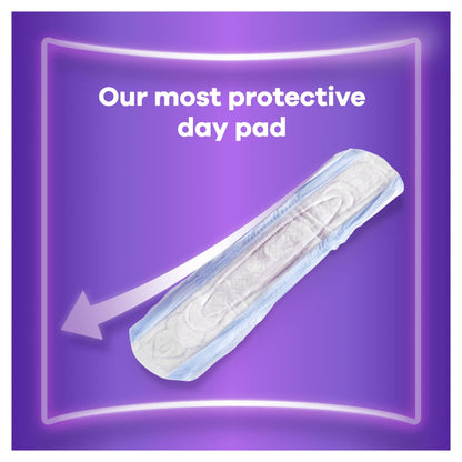 Always Discreet Incontinence Pads Women, Ultimate Day, Absorbency 6, 48 Sanitary Towels (12 x 4 Packs), Extra Secure Bladder Weakness Pads Women, Odour Neutraliser