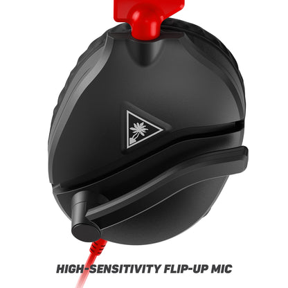 Turtle Beach Recon 70 Multiplatform Gaming Headset for Xbox Series X|S, Xbox One, PS5, PS4, PC & Mobile w/ 3.5mm Wired Connection - Flip-to-Mute Mic, 40mm Speakers, Lightweight Design, Black