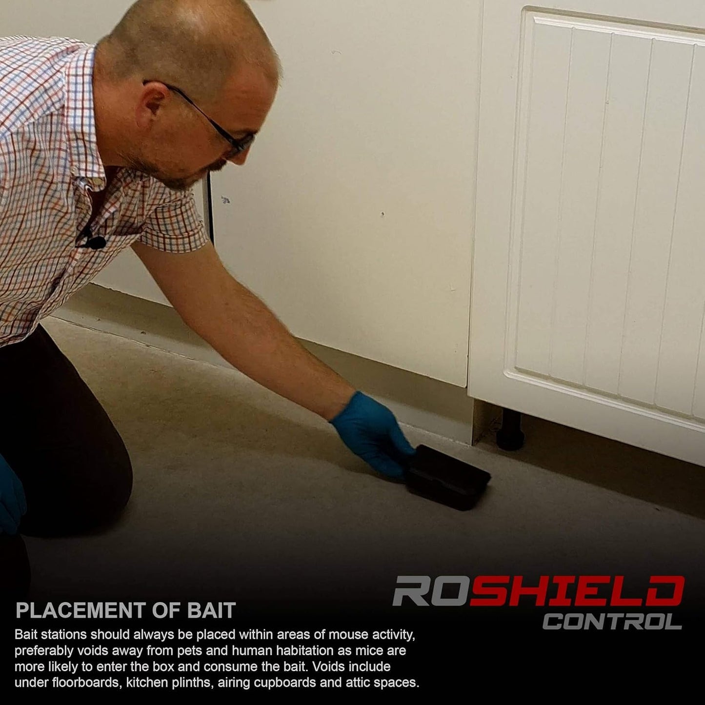 ROSHIELD - 2X PRE-BAITED Anti Rat Solution Kit | Pre Bait Boxes | indoor/Outdoor Fast & Safe Infestation Control | Rat Poisoning Super Strength | Rodent Poisoning | READY -TO USE, 2 Pack