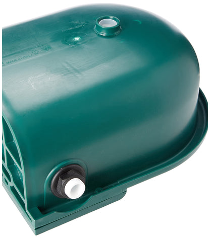 Kerbl Float Bowl Plastic, 3 Litre, Green, 29 x 25.5 x 14.5 cm