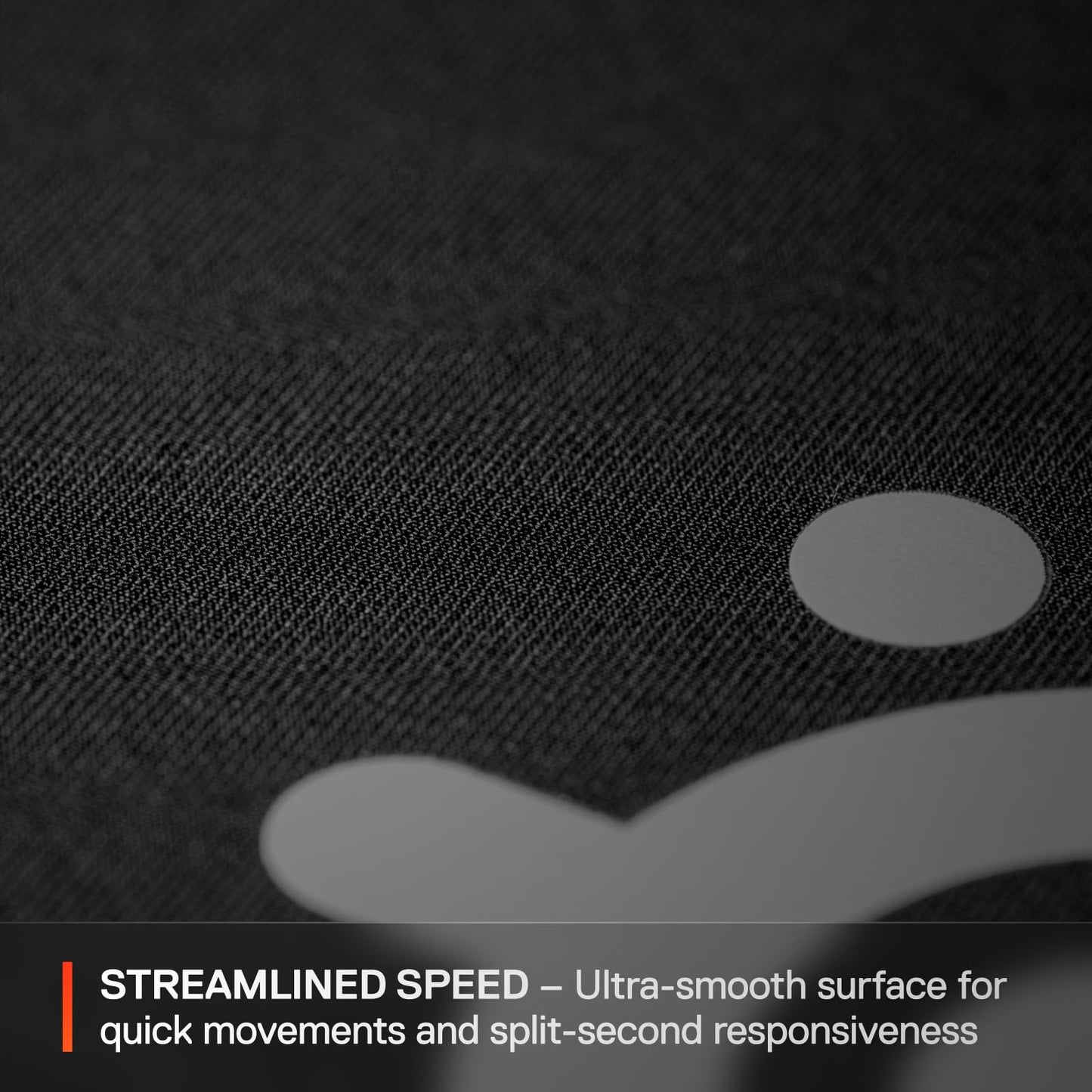 SteelSeries QcK L Performance Speed Gaming Mousepad — Extra Density for a Smooth Glide — Low-Profile Edge Stitching — Non-Slip Neoprene Rubber Base — 16.54 x 19.29 inch — FPS, MOBAs, RTS, MMO