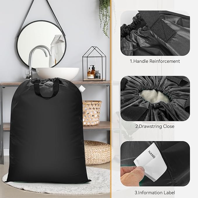 Extra Large Laundry Bag With Handles, Heavy Duty, Travel Laundry Bag