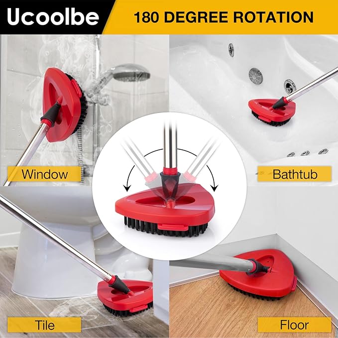 Spin Mop Scrub Brush for O-Cedar EasyWring 1 Tank System, Scrubber Brush