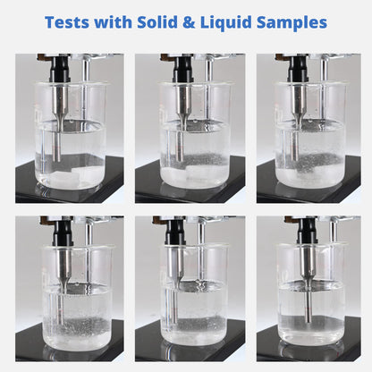 100W Handheld Ultrasonic Homogenizer Portable Emulsifier Sonicator Processor Mixer with Stand 6mm Probe