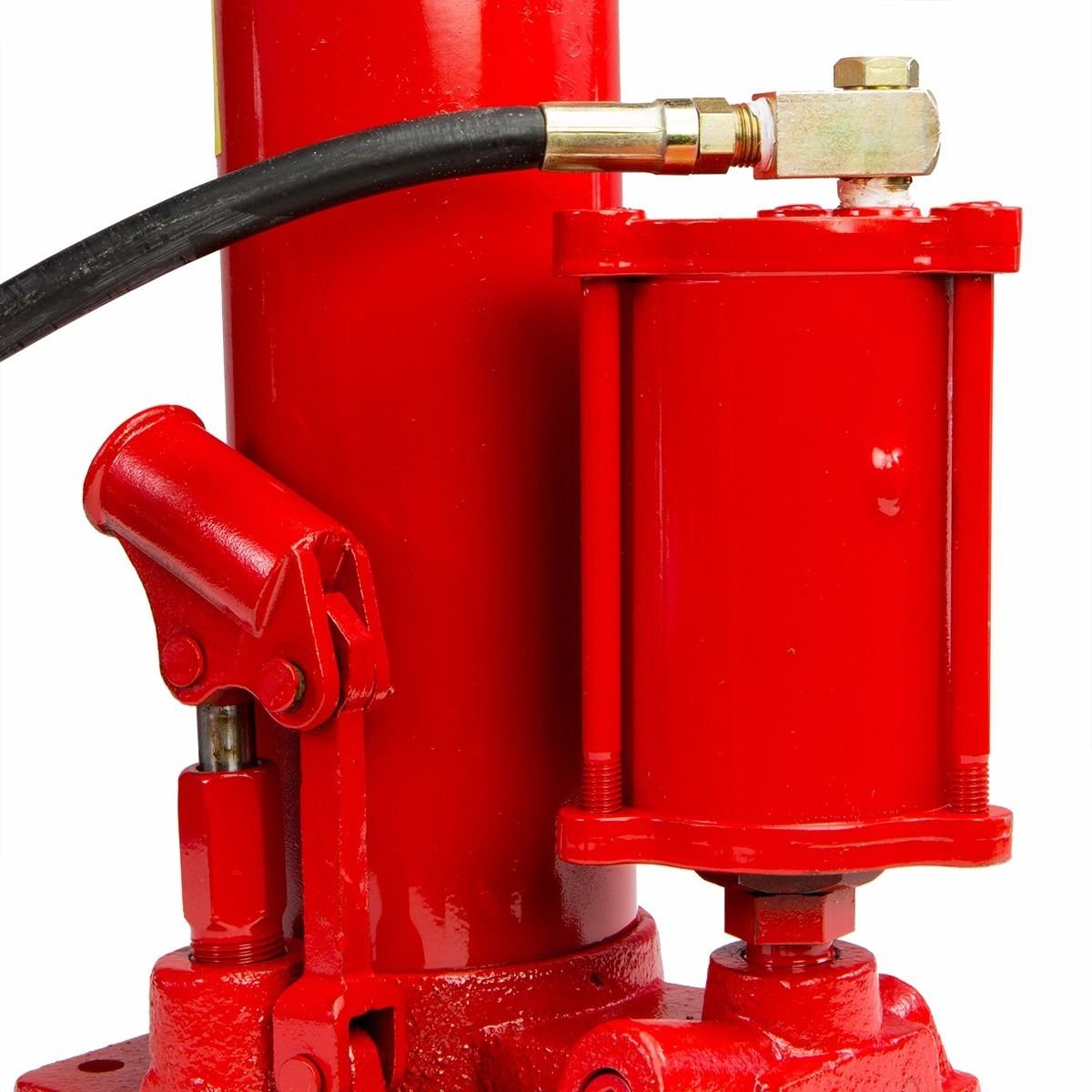 XtremepowerUS 8 Ton Air/Hydraulic Long Ram Jack Piston Ram Air Pump Cherry Crane Shop Engine Hoist Lift, Engine Lifts, Garage/Shop Cranes, Mechanical & Farm Applications