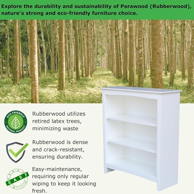 Shaker Solid Wood Bookcase