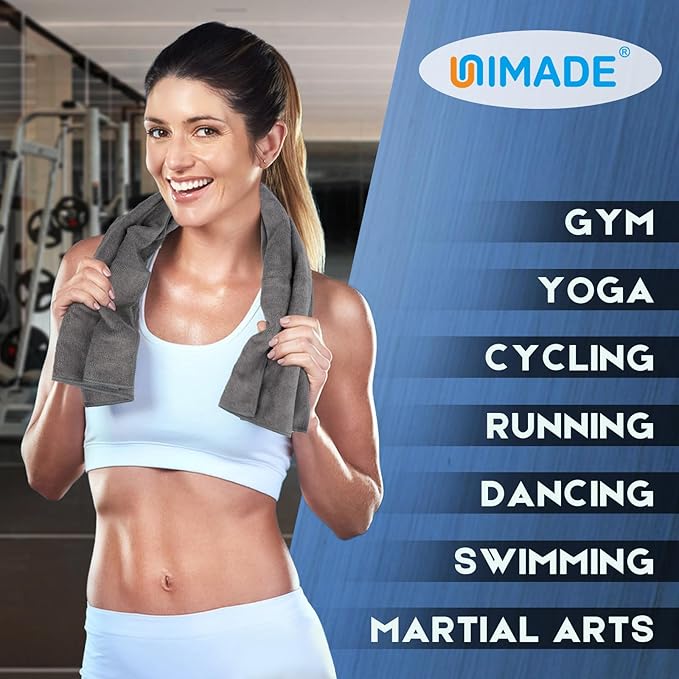 24 Pack Gym Towels Set