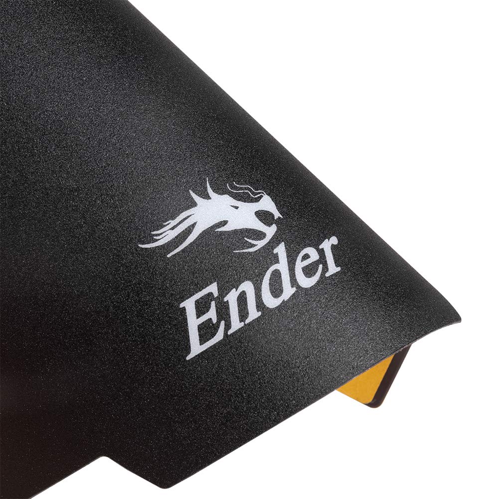Creality Original Ultra Flexible Removable Magnetic 3D Printer Build Surface Heated Bed Cover for Ender 3 S1/Ender 3/Ender 3 pro/Ender 3 V2/Ender 5 3D Printer 235 * 235 * 1mm