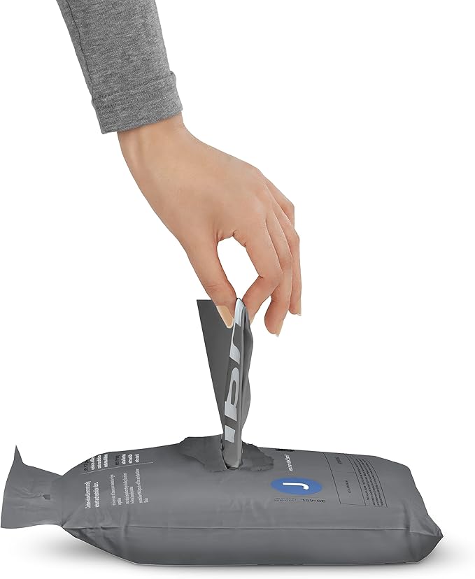 simplehuman Code J 40 Count, Genuine Odorsorb Custom Fit Liners, Drawstring
