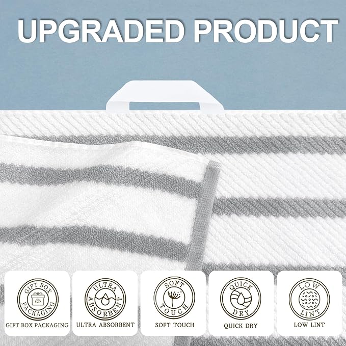 VOOVA & MOVAS Towel Set for Bathroom