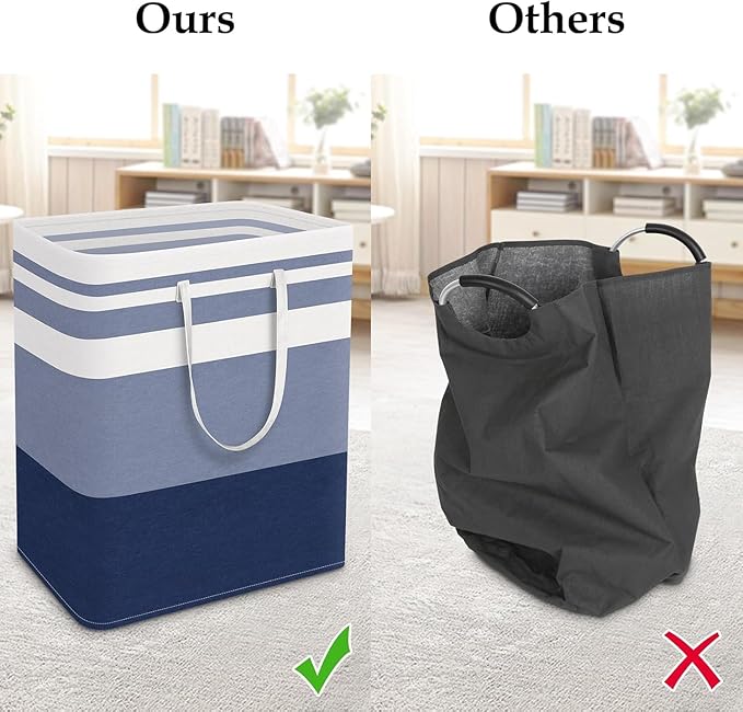 StorageRight Laundry Basket Hamper Large Collapsible Laundry Hamper