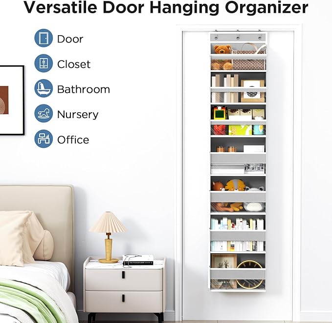 Over The Door Organizer, 7 Tier Door Hanging Organizers