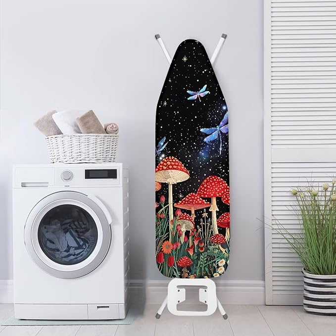 Ironing Board Cover, Ironing Mat, Mushroom Ironing Board Cover, Table Top