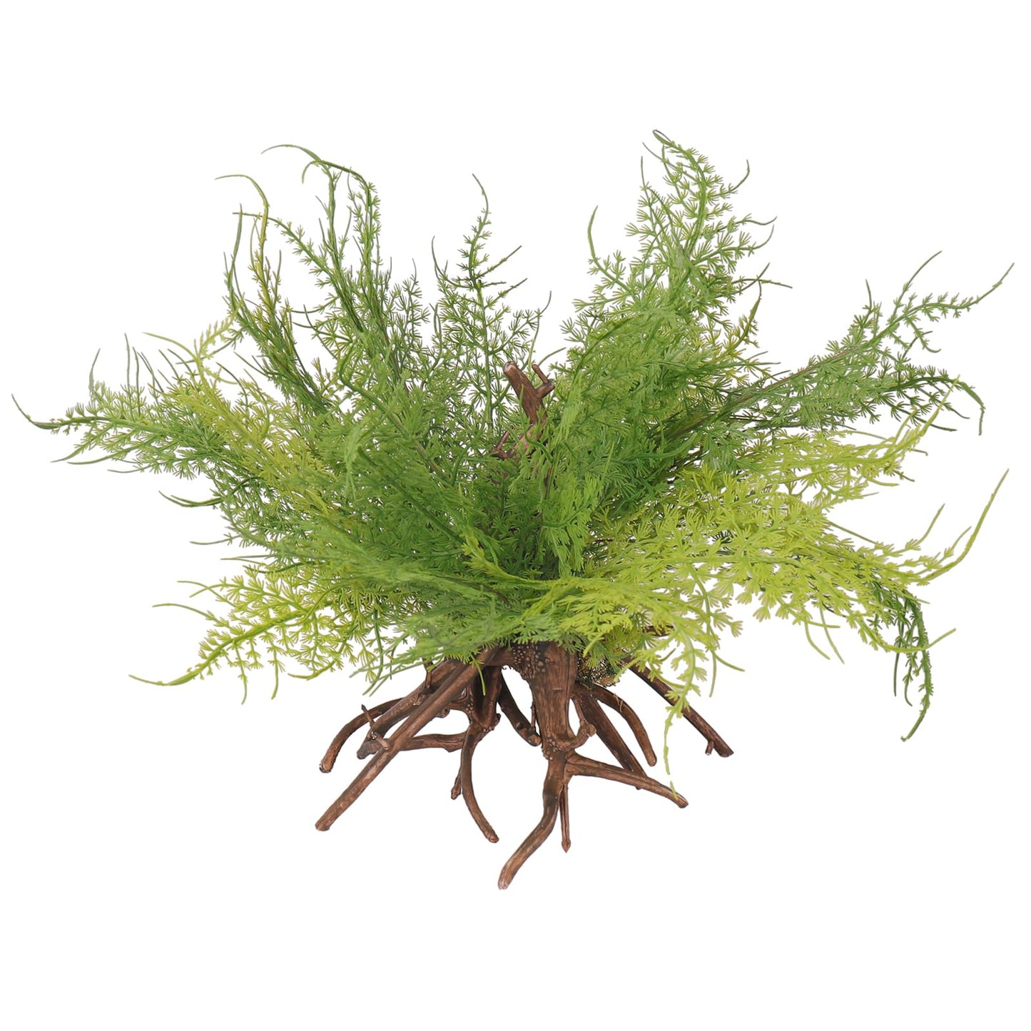 Abzo Fake Plant Artificial Greenery Potted Plants, Fake Plants for Home Decor Indoor, Faux Greenery for Office Desk Farmhouse Bathroom Shelf Table Decor