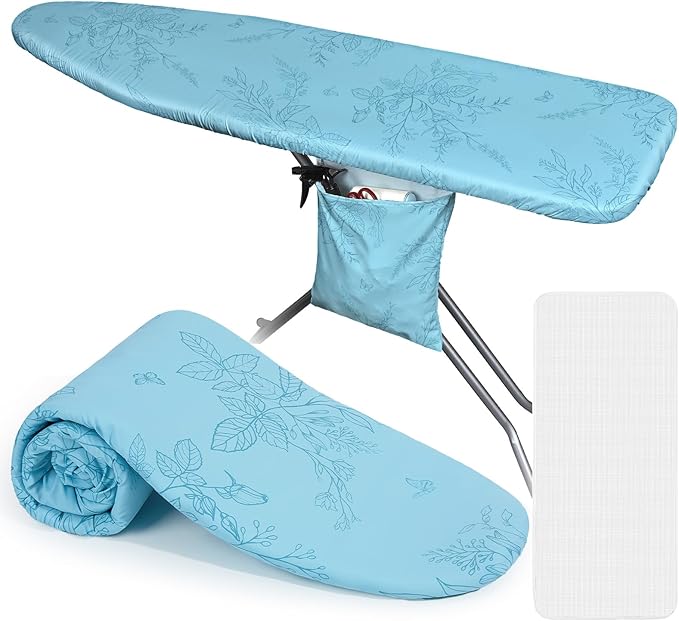 FIOBEE Ironing Board Cover and Pad Extra Thick Iron Board Pad