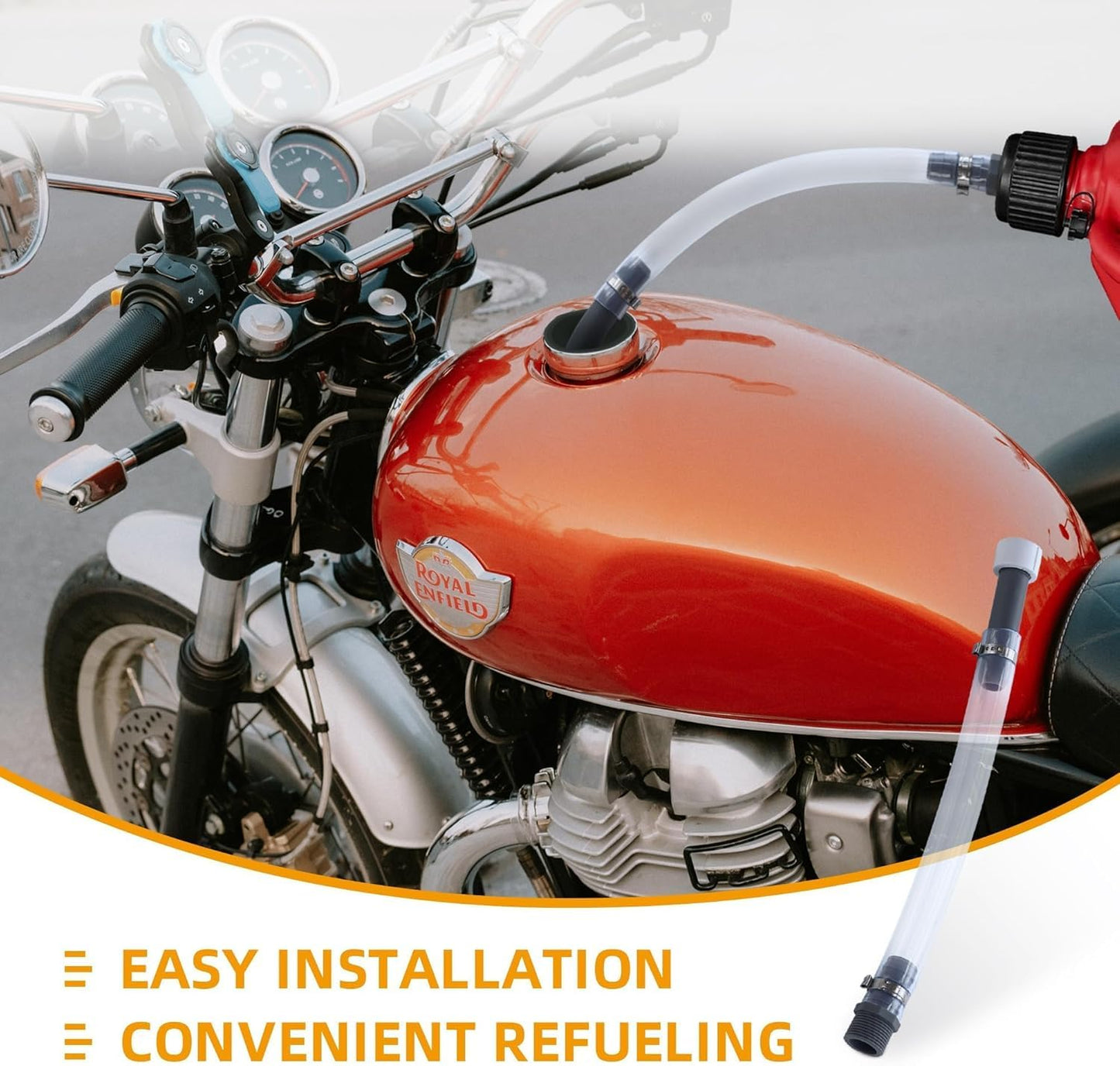 Mapleza 50 PCS Fuel Jug Hose Perfect for LC2 JEGS Jugs Gas Can Hoses Replacement Racing VP Fuel Jug Hose Gas Can Nozzle Suitable for 3/5/5.5 Gallon Jugs