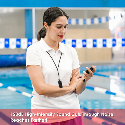 smrtcol Whistles Sports Whistles with Lanyard Loud Crisp Sound Pealess Whistles for Referees Coaches and Lifeguards 5 Pack