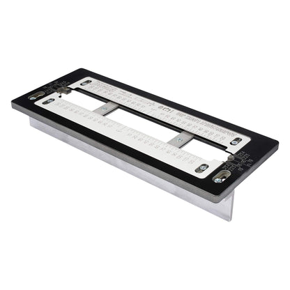 Trend Adjustable Trade Lock Jig for Mortice Lock and Latch Faceplates, Lock/JIG/B,Black
