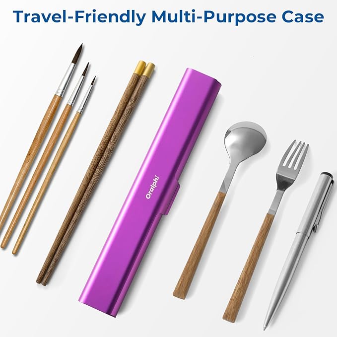 Aluminum Toothbrush Travel Case, Portable Travel Toothbrush Holder, Durable